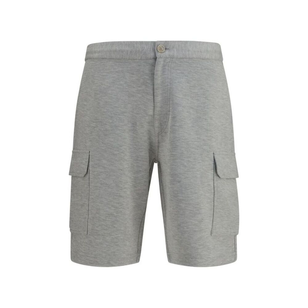Brunello Cucinelli Gray Cotton Bermuda Men's Shorts